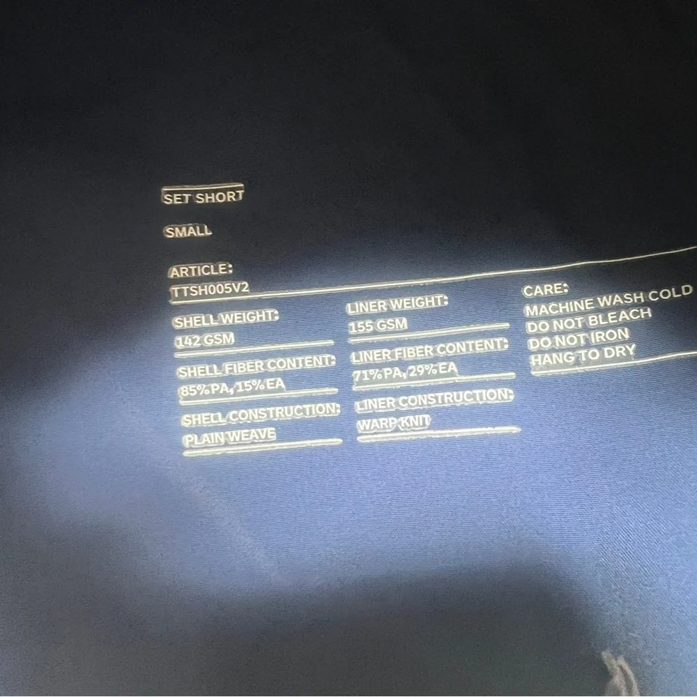 Ten thousand‎ Navy Blue Athletic Shorts